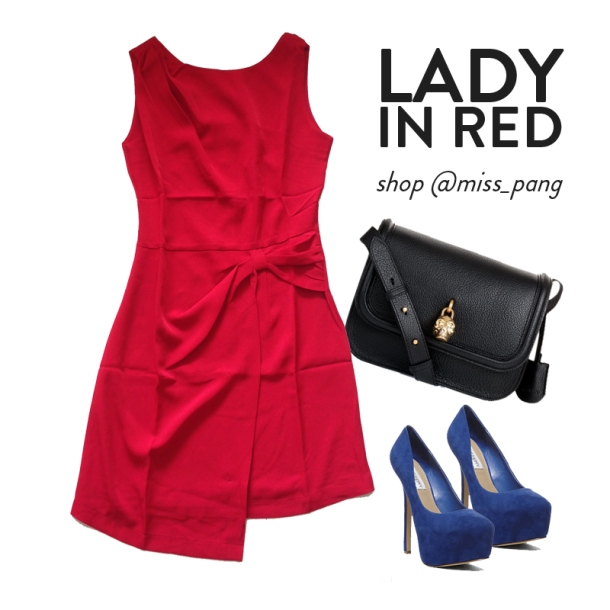 a Lady In Red